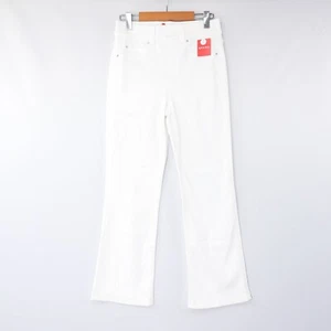 Spanx Womens Jeans EveryWear Kick Flare Ankle High Rise Pull On White Sz NWT - Picture 1 of 58