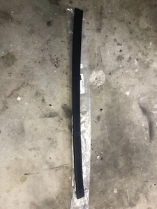 1979-1993 New Mustang Scuff Plate Black - Picture 1 of 2