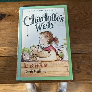 Charlotte's Web Collector's Edition , White, E. B. Large Hardcover w/Dust Jacket - Picture 1 of 6