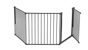 Baby Dan Gate Olaf X Ancho Blanco Bebé Escalera Puerta Puerta Ancho 90 223 cm Nuevo - Imagen 1 de 6