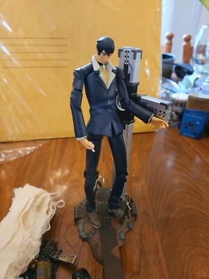 Figura de colección KAIYODO 2000 Trigun The Planet Gunsmoke Nicholas D Wolfwood Foto 1 de 4