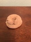 Vintage - Sleeping Cat Pen Holder - United Design Corp. - Made in USA - 3" Wide