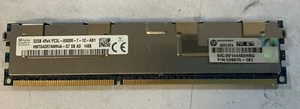 SK HYNIX 32GB 4RX4 PC3L-8500R HMT84GR7AMR4A-G7 MEMORY-J1C - Picture 1 of 3