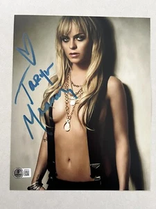 Foto firmada autografiada por Taryn Manning 8x10 Beckett BAS CERTIFICADO DE AUTENTICIDAD Sexy Hot Cherry SOA - Imagen 1 de 1