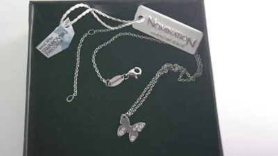 Braccialetto Nomination con farfalla e zirconi Swarovski - Immagine 1 di 4