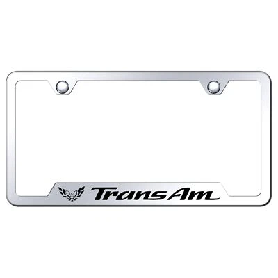 Marco de matrícula Pontiac Trans (cromo) Foto 1 de 4
