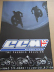 Ccm Motorcycle Sales Brochure 2001 Range, 604 Trail, Roadster And Dual Sport
