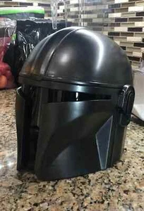 Mandalorianer Helm W / Futter Kinnriemen Star Wars Replik Boba Fett Kostüm Helm - Bild 1 von 3