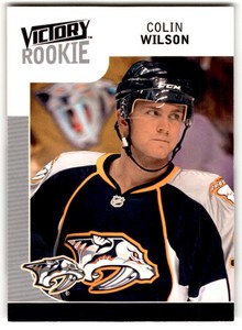 2009-10 Upper Deck Victory Update Colin Wilson Rookie #315 Nashville Predators