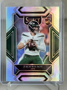 Zach Wilson 2021 Panini Select Rookie Club Level Silver #244 RC Jets - Picture 1 of 2
