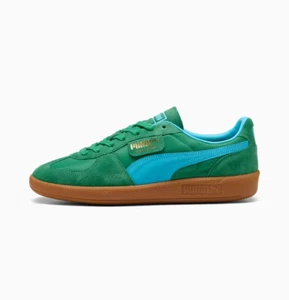 Puma Palermo Vintage Update en Verde y Azul Todas las Tallas Stock Limitado - Imagen 1 de 6