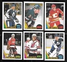 1987-88 OPC 87-88 O PEE CHEE NHL HOCKEY CARD 1-132 SEE LIST