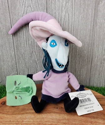 迪士尼商店圣诞梦魇 SHOCK 迷你豆袋毛绒 8 英寸带面具全新带标签 — 第 1/4 张图片