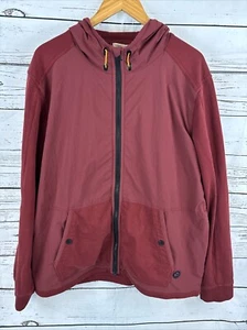 Carbon 2 Cobalt Mid-weight Hoodie Jacket Workwear Mens Size XL Red - Picture 1 of 6