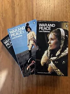 War And Peace by L N Tolstoy 1978 2 Penguin Classics volumes in slipcase - Picture 1 of 9