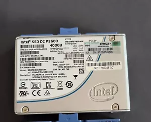 HP INTEL SSD DC P3600 400GB 2.5''NVME/PCIE SSDPE2ME400G4P SOLID STATE DRIVE - Picture 1 of 1