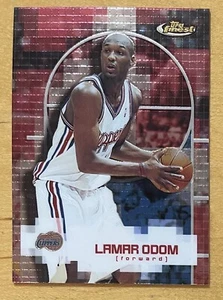 Lamar Odom 2000-01 Topps Finest Basketball #71 Los Angeles Clippers Mint - Picture 1 of 2