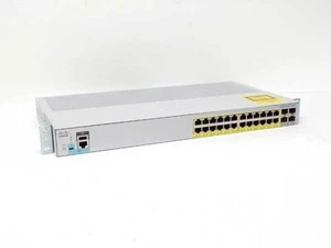 Przełącznik Cisco WS C2960L 24PS LL V01 katalizator 2960 seria L 24P używany zainicjowany - Zdjęcie 1 z 3