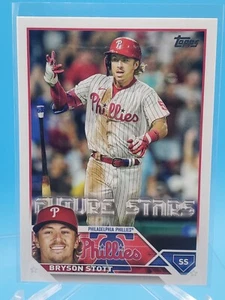 2023 Series 1 Base #295 Bryson Stott Philadelphia Phillies Future Star - Picture 1 of 2