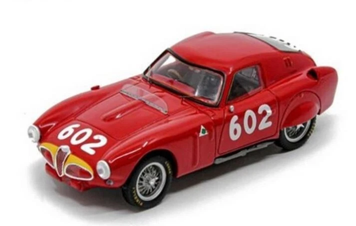 Spark Model ALFA ROMEO 6C 3000CM N.602 2nd MILLE MIGLIA 1953 J.M.FANGIO -G.SALA