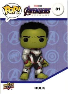 HULK AVENGERS #81 2023 UD Marvel FUNKO Trading Collectible Card - Picture 1 of 2