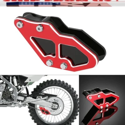 Guía de protección de cadena 3D roja de EE. UU. para KAWASAKI LX140/L/G KLX150 KLX125 2006-2025 Foto 1 de 4