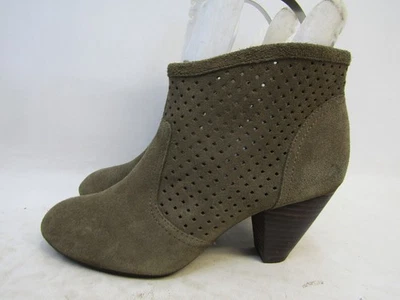 Jessica Simpson Mujer Talla 8 M Marrón Gamuza Tobillo Moda Botas Botín Foto 1 de 4