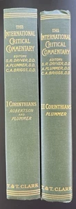 1st & 2nd Corinthians, Robertson & Plummer, The Int’l Critical Commentary 1966 - Picture 1 of 12