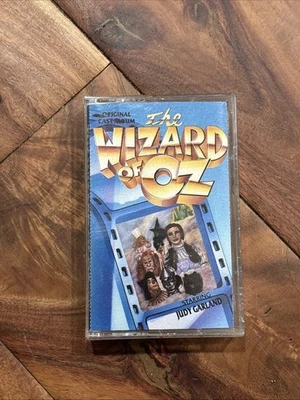 The Wizard of OZ Original Cast Album Cassette 1989 Tape Vintage Movie Soundtrack - Image 1 of 3