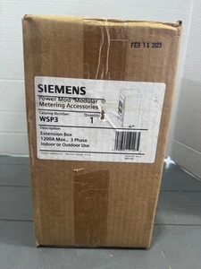 NUEVO EN CAJA SIEMENS WSP3 (1200A 3P-4W Espaciador N3R) *SE ENVÍA EL MISMO DÍA UPS* - Imagen 1 de 3