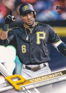 2017 Topps Baseball #58 Starling Marte  - Picture 1 of 2