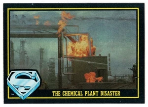 The Chemical Plant Disaster (Trading Card) - Superman III - 1983 Topps # 16 Mint - Picture 1 of 1