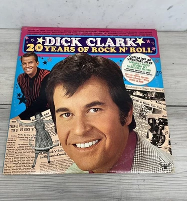 Dick Clark 2 LP Vinyl Record Album- 20 Yr. Of Rock N Roll-30 Original Hits 1973 Foto 1 de 4
