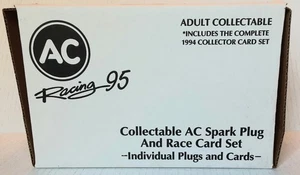 AC Racing 95 Collectable AC Spark Plug & Race Card Set For 1995 NASCAR - Picture 1 of 14