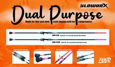 Feed Rod Baitcast Slow Worx SWB-65 R (3787) - Immagine 1 di 4
