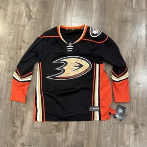 Fanatics NHL Anaheim Ducks Breakaway Black Home Jersey Men’s Size XL NWT New - Picture 1 of 2