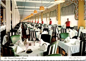 The Grand Dining Room Mackinac Island Michigan Vintage Postcard - Picture 1 of 2