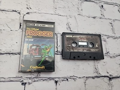 RARE 1981 FROGGER Cassette Game Timex Sinclair 1000 Cornsoft - Image 1 of 4