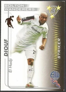 SHOOT OUT 2005-2006-BOLTON WANDERERS & SENEGAL-EL HADJI DIOUF - Picture 1 of 1