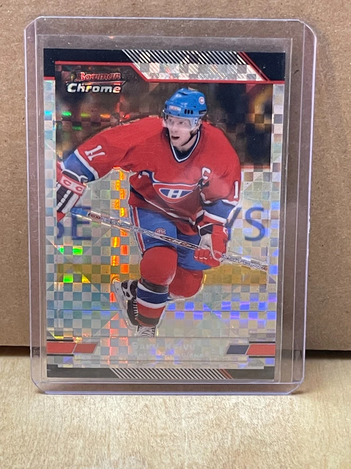 2003-04 Bowman Chrome #94 Saku Koivu Xfactor /150 - Image 1 of 2