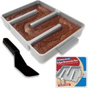 Brownie Baking Pan, Multi-Layer Non-Stick Coating, Heavy Duty Cast Aluminum - Picture 1 of 7