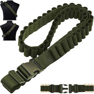 Tactical 27 Round Shotgun Shell Bandolier verstellbar mit Schnellverschlussschnalle - Bild 1 von 18