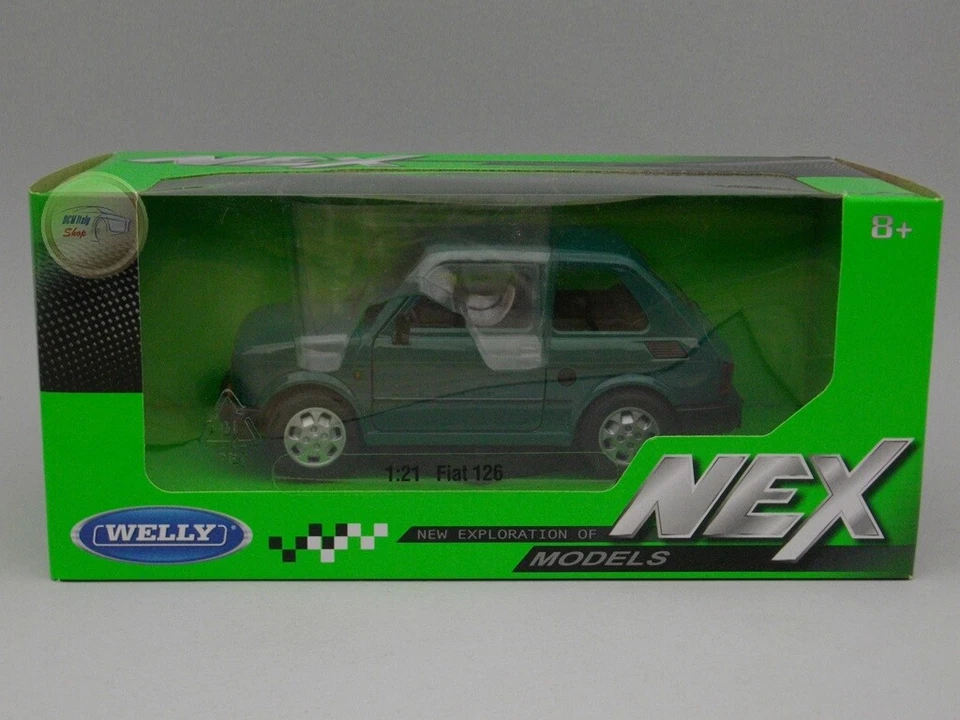 Fiat 126p - Welly 1:24 - WE24066GR - Immagine 1 di 1