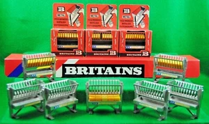 Varios 1:32 Gran Bretaña Granja 1715 Metal Diecast Pesebre de Alimentación 4 Caballos Vacas Lote Mixto - Imagen 1 de 28