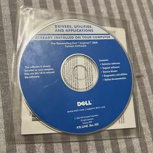 Software vintage Dell disco de reinstalación Inspiron 2650 software de sistema - Imagen 1 de 2
