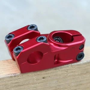 S&M BMX RACE XLT BICYCLE STEM BLACK RED MADE IN USA - Picture 1 of 3