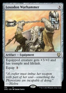 MTG - LOXODON WARHAMMER - All Will Be One Commander (R) - Foto 1 di 1