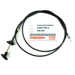 Adatto per Isuzu Kbz 2200 1984 90 cavo di controllo rilascio blocco cofano cappuccio nero - Foto 1 di 7