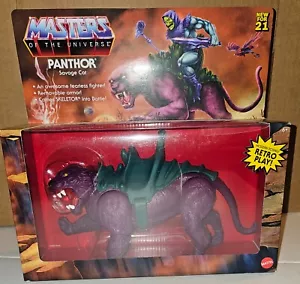 Figura de acción Masters of the Universe Origins Panthor 6 pulgadas juego retro - Imagen 1 de 2