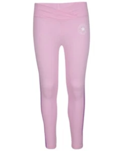 Converse Girl’s Multi-Color Stripe Legging Size L (14), Pink - Picture 1 of 4